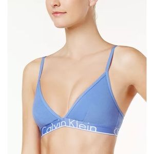 Calvin Klein ID Cotton Wide Band Triangle Bra